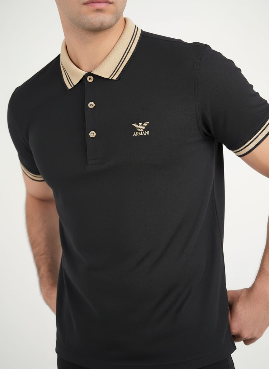 Armani Exchange Original China, Imported Polo T-shirt